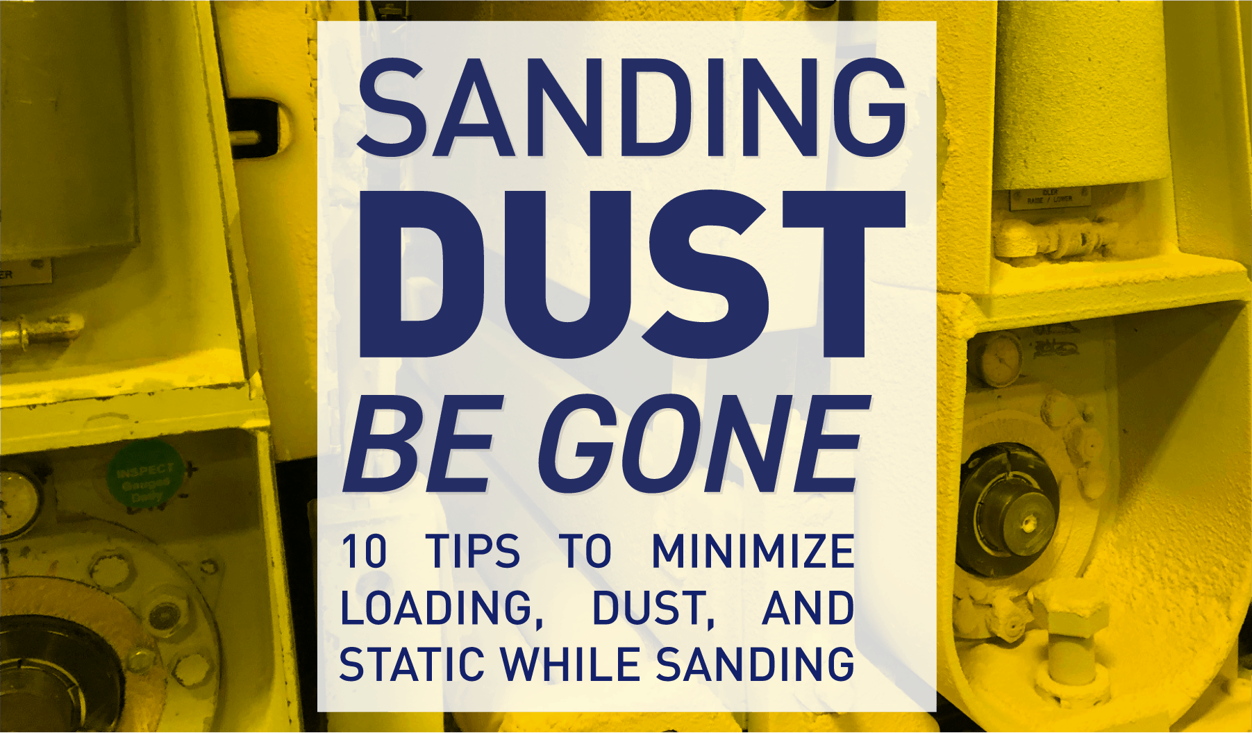Wet Sanding/How to Sand without Dust 